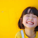 smiling asian kid